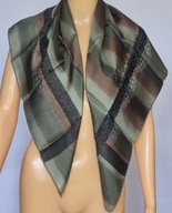 Vintage chustka jedwabna silk 88x87