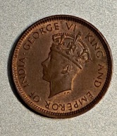Cejlon 1/2 centa 1940r. BCM