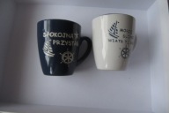 ZESTAW DWA ŁADNE KUBKI
