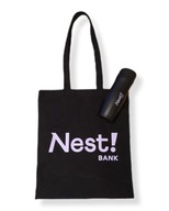 Nest Bank torba + kubek termiczny 400ml
