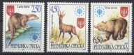 Serbia Republika Bośnia i Hercegowina Mi. 66-68 czyste ** - fauna