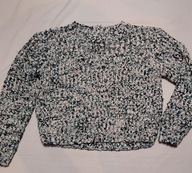 swetr damski M BERSHKA kolorowy krótki