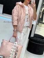 Kurtka Pikowana Puder Monte Cervino