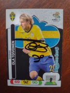 Karta panini autograf Szwecja Ola Toivonen Euro 2012 Rising Star