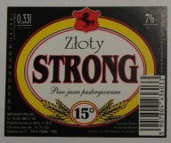 ETYKIETA PIWO LIC. KRAJAN NAKŁO BROWAR KĘTRZYN ROZLEWNIA REGENT KOŹMINEK