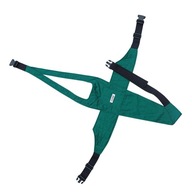 Pas Bezpieczeństwa dla Wózka Inwalidzkiego Krzyżowe Uprzęże Zielony