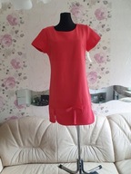 SUKIENKA MALINOWA RÓŻOWA SEXY KRÓTKA MINIMALIZM MINIMALISTYCZNA CASUAL