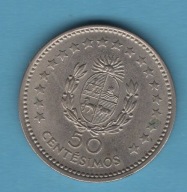 (1UR06) Urugwaj 50 centésimos, 1960