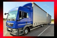 MAN TGL 8.250 + GNIOTPOL – EURO 6 - ZESTAW TANDEM PRZESTRZENNY - SUPER STAN