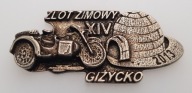 Znaczek, odznaka, blacha zlotowa, motocyklowa No.1701