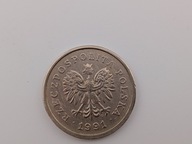 1 zł 1991 rzadka moneta z III RP piękny egzemplarz do uzupełnienia kolekcji