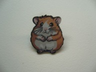 PIN PRZYPINKA BROSZKA CHOMIK