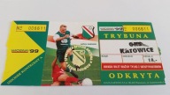 bilet LEGIA Warszawa - GKS KATOWICE 10.04.1999