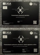 Grawer Certyfikatu ULC na drona karta dwustronna aluminiowa czarna