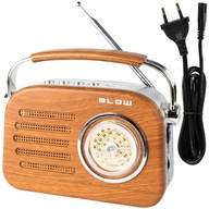 Radio retro LTC. Bluetooth, USB, FM/AM/SW. Zasilanie sieciowe i na baterie.