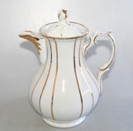 STARY ŚLĄSK DZBANEK KPF BIEDERMEIER PASKI