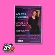 PLAKAT Z AUTOGRAFEM - MAGDA KUBICKA