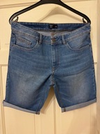Szorty jeansowe męskie 34/32 Carry niebieskie spodenki