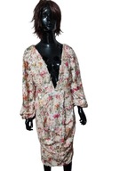 boohoo SUKIENKA cekinowa karnawał kolorowa 38