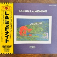 B.B. King L.A. Midnight EX-/NM Japan Obi LP 1971 Probe IPP-80486