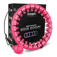 Hula hop z wypustkami k-mart 130 cm różowy