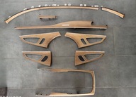 Audi A7 C7 4G Dekor listwy drewno Beaufort konsola tunel HUD 4g0864261am