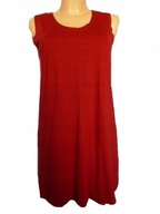 MARCO PECCI sukienka letnia prosta czerwona S/M