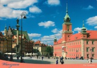 Pocztówka - Warszawa - Plac Zamkowy