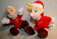 MASKOTKA SKRZATY COCA COLA PREZENT 2 SZTUKI NOWE