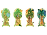 DRZEWO AKTYWNOŚĆI 180° Interaktywne 3D drewniane motoryczne KIDLAND