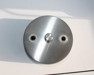 PODSUFITKA 2 OTWORY MASKOWNICA ROZETA SUFITOWA PUSZKA DO LAMPY 10x3 cm