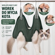 Wielofunkcyjny hamak do pielęgnacji i kąpieli kota-M