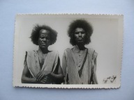 PLEMIĘ BISZARI AFRYKA EGIPT SUDAN TYPY LUDNOŚCI przedwojenne FOTO