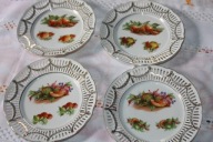 TALERZYK**TALERZYKI**AŻUR *OWOCE**4 SZT