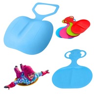 SANKI PLASTIKOWE DLA DZIECI JABŁUSZKO ŚLIZG RÓŻOWE