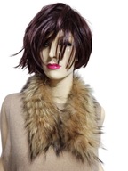 obszycie kaptura kołnierz FUTRO z jenota