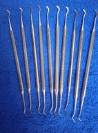 Nakładacze stomatologiczne - zestaw 10 szt