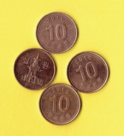 KOREA 10 WON 2010 r.