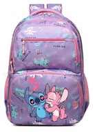 Plecak Tornister Stitch&Lilo Stitch duży wygodny młodzieżowy - filetowy