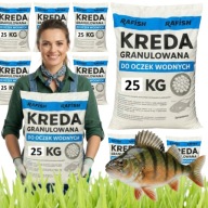 KREDA GRANULOWANA SUCHA DO STAWU DO OCZKA WODNEGO 25KG BEZPIECZNA DLA RYB