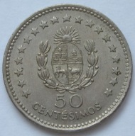 Urugwaj 50 centesimos 1960 - Artigas