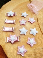 zestaw ozdoba do butów klamra do sznurówek