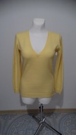 SWETER damski 100% kaszmir kaszmirowy S/M