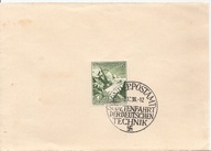 TRZECIA RZESZA -karta -stempel znaczek -1938 rok SUDETY