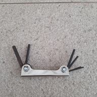 Zestaw imbusów 6 sztuk scyzoryk hex imbus 2.5-8 mm ALARM WERKZEUGE DE