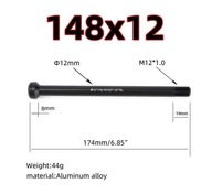 Oś tylna 148x12 Boost gwint 1.0 Cube Specialized S-works