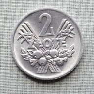 PRL 2 Złote Jagody 1974, ideał menniczy, delikatny prooflike
