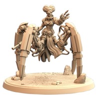 Steam Punk Mechanical Valkyrie of Crucible Mechaniczny Pająk Pinup A NSFW