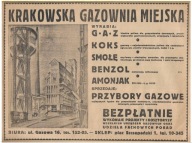 KRAKÓW GAZOWNIA SOSNOWIEC ZAKOPANE WADOWICE KOSMETYKI PAPIER MERKUR WARTA