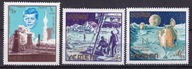1965 Yemen kosmos Mi 191-93 **